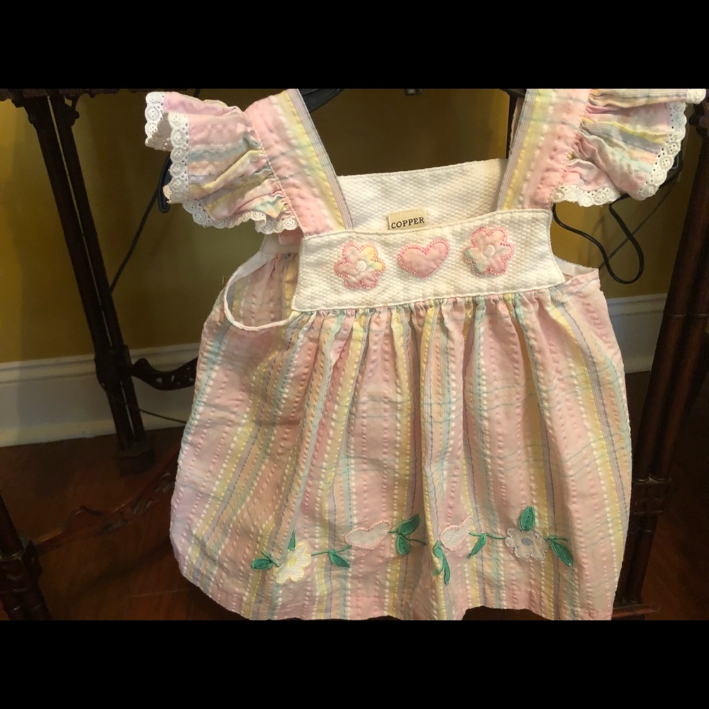 Seersucker sunsuit